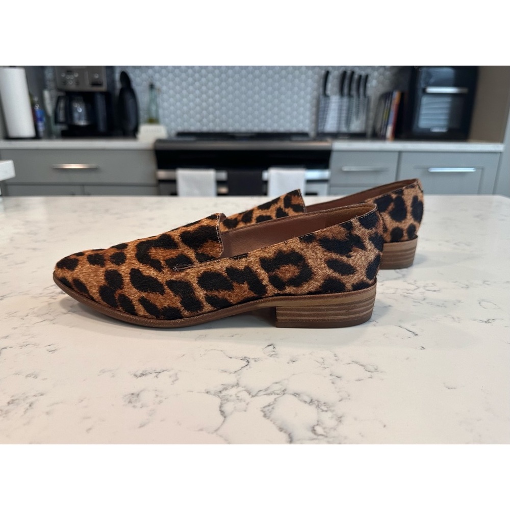 Madewell The Orson Loafer in Leopard Print - Size 6 1/2 - Picture 7 of 13